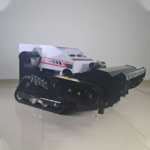 Remote-controlled lawnmower