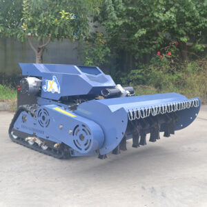 Remote-controlled lawnmower